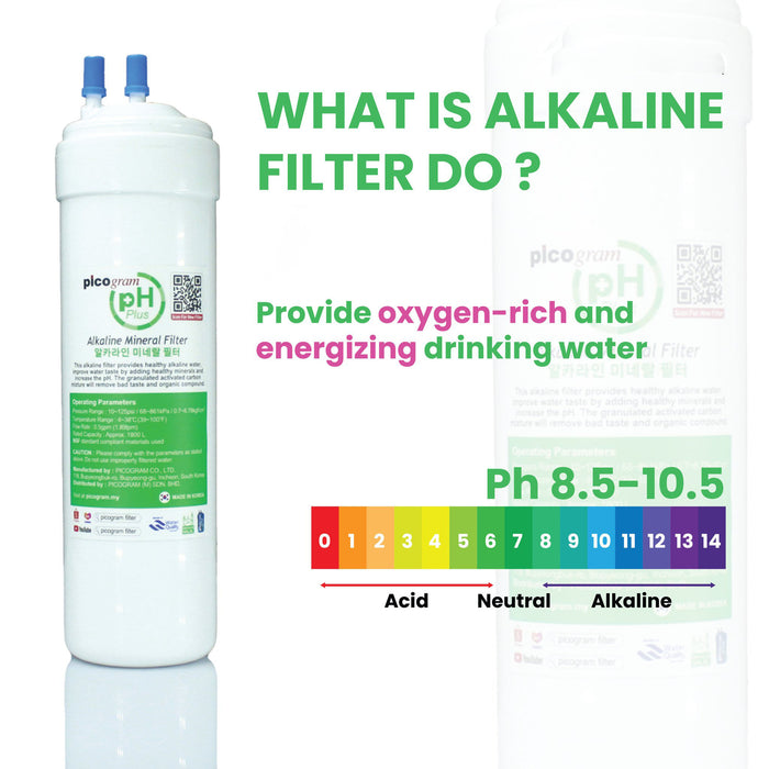 [FREE EXTRA 4 FILTERS FOR 2ND YEAR] HALAL PICOGRAM NANO TECHNOLOGY, ELECTRO POSITIVE MEMBRANE, PH ALKALINE ANTIOXIDANT