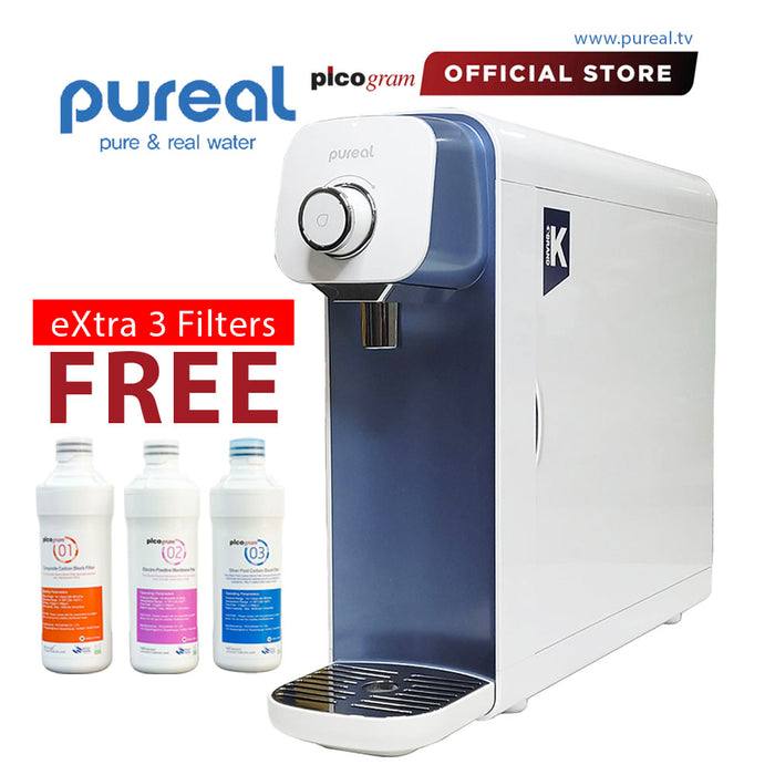 Limited time offer! (FREE Premium Undersink Water Purifier System!) worth RM399+ | Premium Korea Pureal PPA100 Tankless Water Purifier |