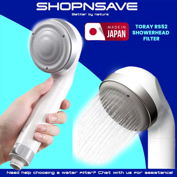 TORAY RS52 PREMIUM SHOWER HEAD FILTER, GREY