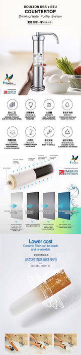 Doulton® DBS BTU (2501/2504) Biotect Ultra Water Filter Purifier System