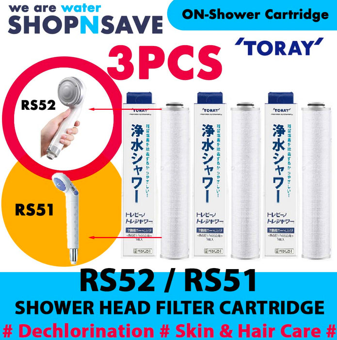 TORAY RSC51 Shower Filter Replacement Cartridge