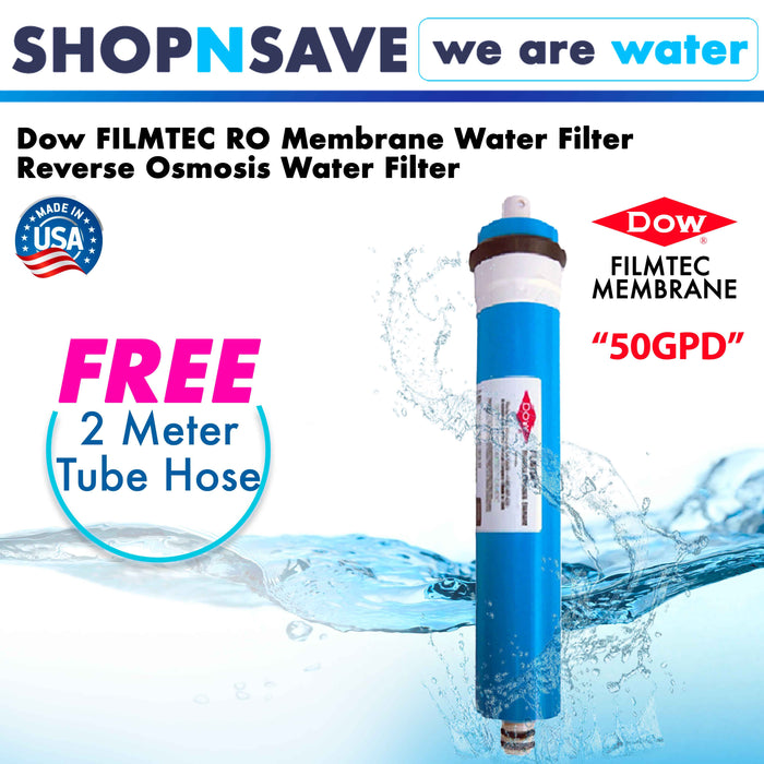 Dow FILMTEC 50 GPD RO Membrane Water Filter, Reverse Osmosis Water Filter