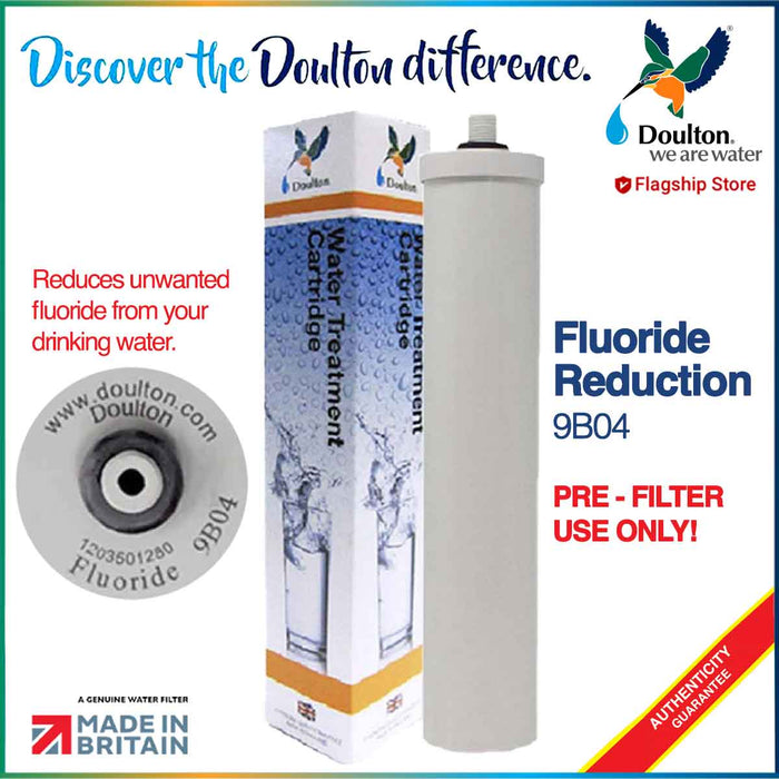 Doulton Fluoride Reduction Cartridge BSP M10 Short Thread Mount