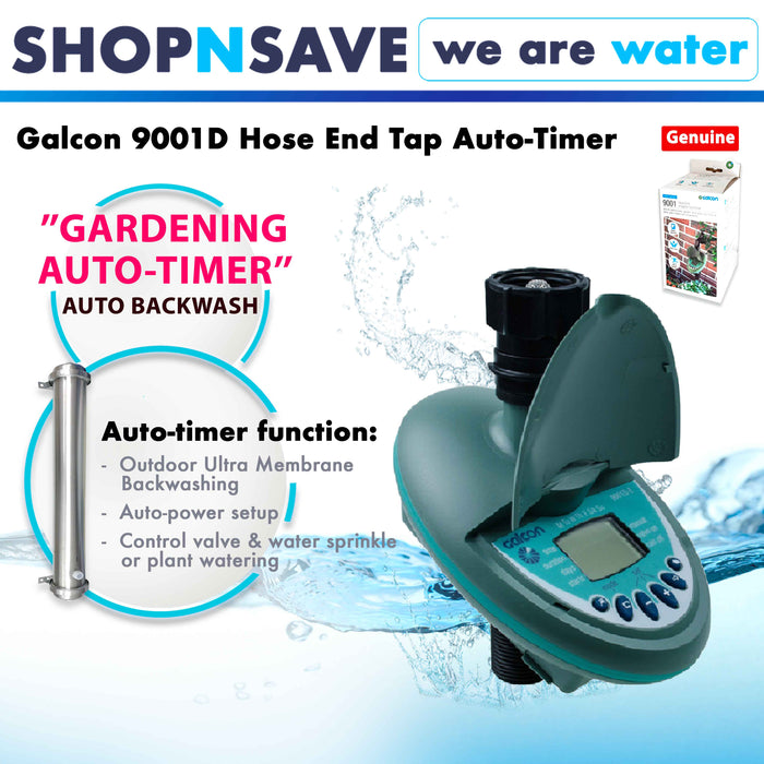Galcon 9001D Hose End Tap Timer with Programmable LCD Display