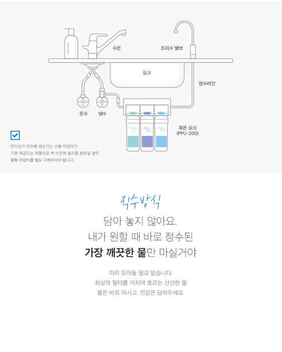 Pureal PPU200 Undercounter Water Purifier System *FREE Installation