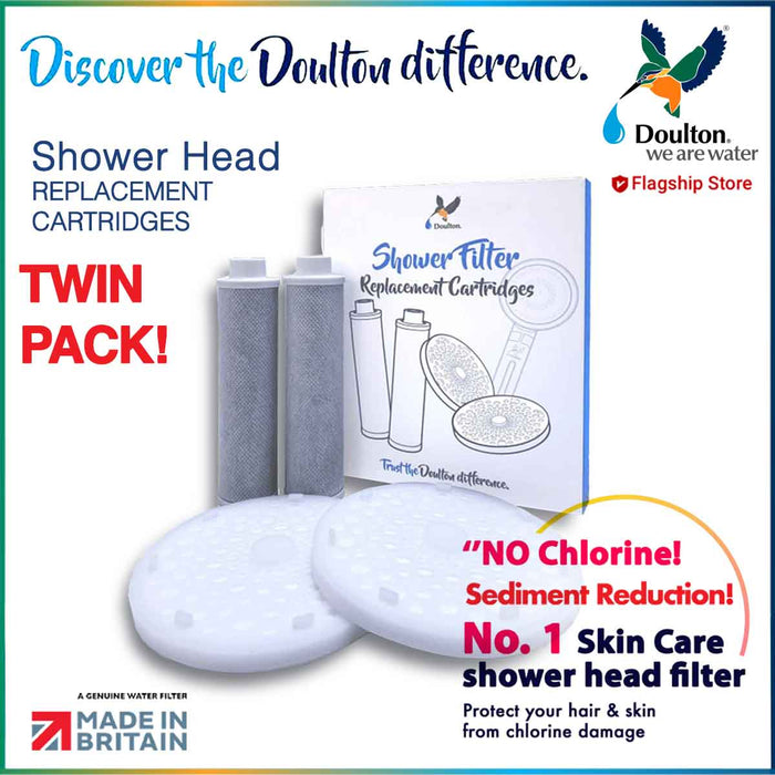 Refill - Doulton Showerhead Filter - Twin pack!