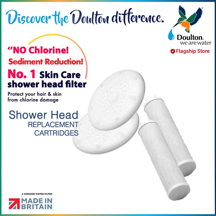 Refill - Doulton Showerhead Filter - Twin pack!