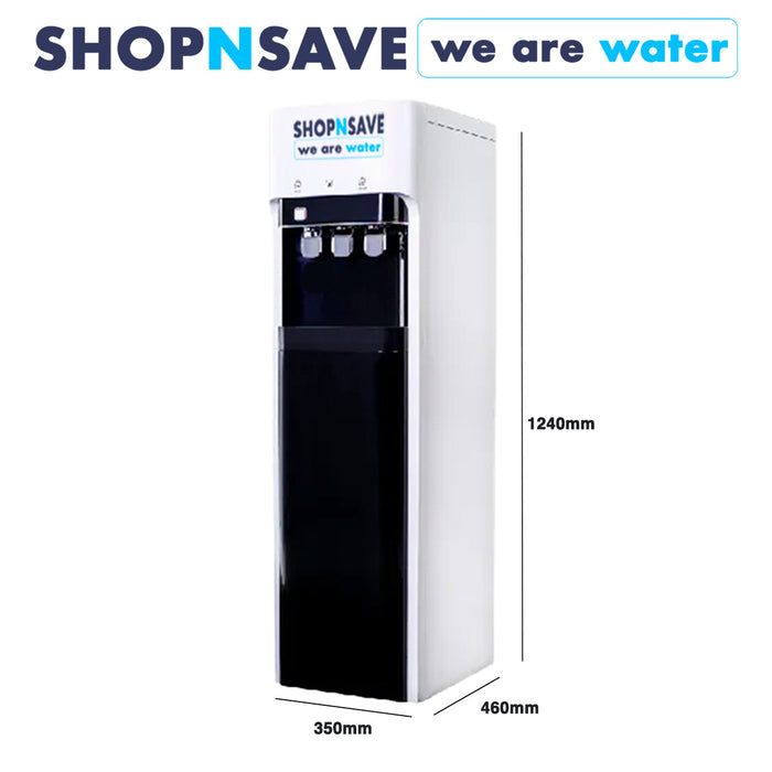 SHOPNSAVE SS3501-3F Hot / Normal / Cold Water Floor Stand Water Purifier System Water Dispenser