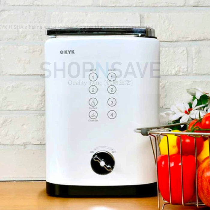 KYK Hisha Alkaline Water Ionizer System