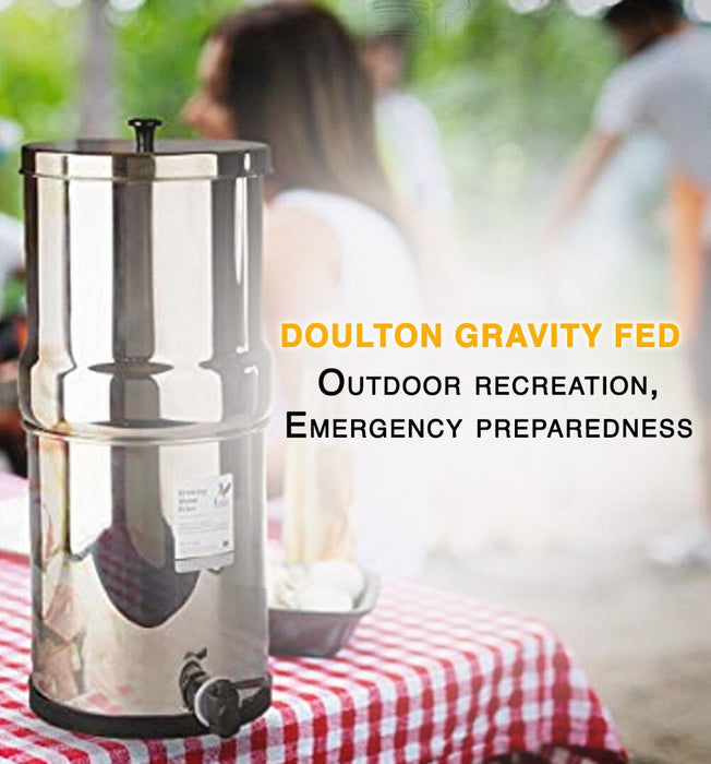 Doulton® Portable Stainless Steel Gravity UFC (8B76) Ultra Fluoride Water Filter Purifier System