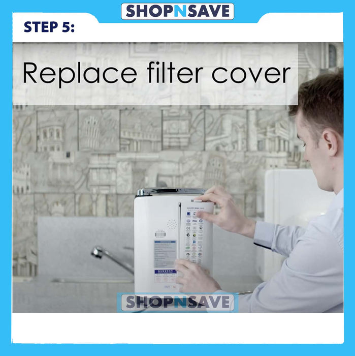 Replacement Filter for KYK Hisha Alkaline Water Ionizer Replacement Cartridge, Filter 1 [Gold Chipset 6000K]