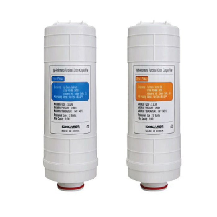 FILTERS 1 & 2 FOR LUXURY IONCARES PREMIUM FOR ALKALINE WATER IONIZER - SHOP N' SAVE effortless Shopping!
