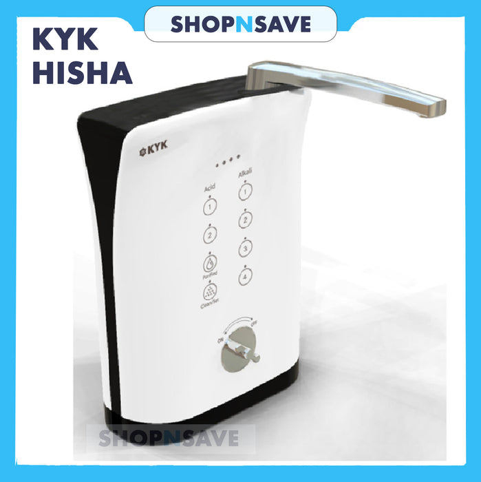 KYK Hisha Alkaline Water Ionizer System