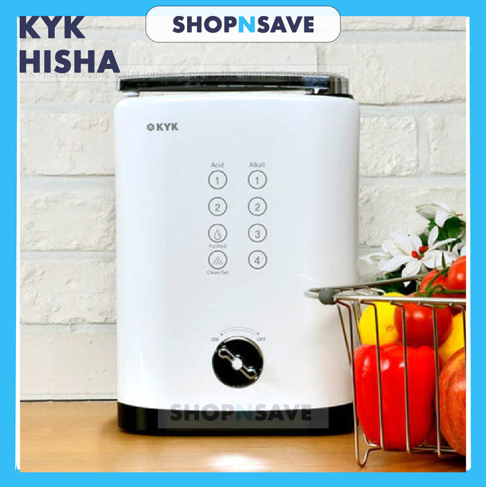 KYK Hisha Alkaline Water Ionizer System
