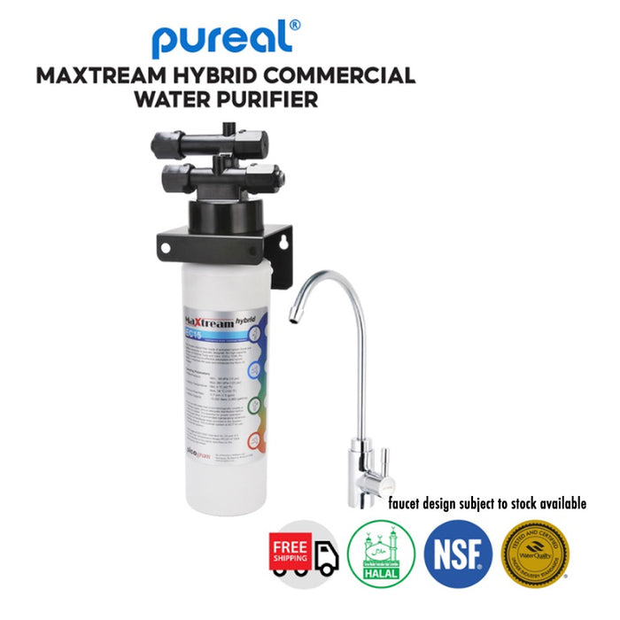 Pureal Maxtream Hybrid Commercial Water Purifier (Ideas for commercial use, Cafe, Restaurant, F&B)  (Halal Certified) | FREE Installation | KL | Selangor | Penang | Johor