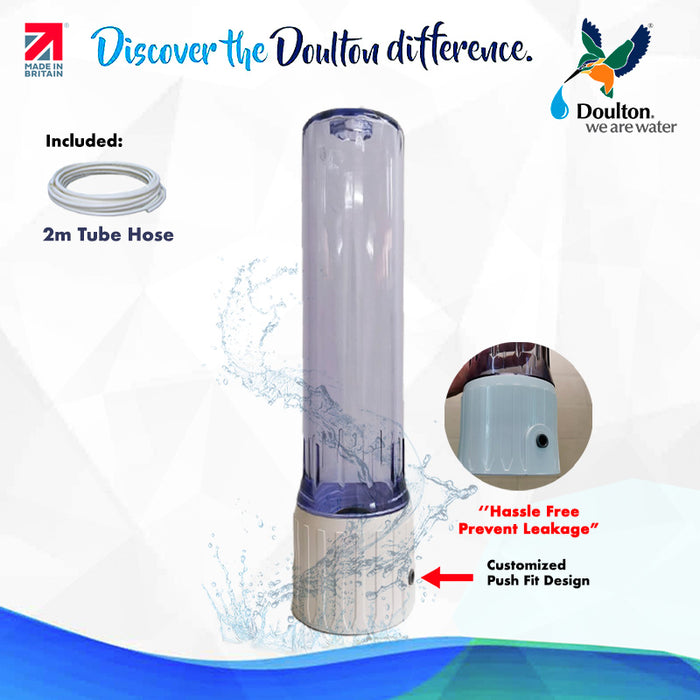 Doulton Sterasyl 9204 (NSF) Ceramic Water Filter Candle BSP thread mount REPLACEMENT FILTER FOR 9104