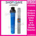 SNS10002S PP Pleated Whole House Filtration System, 0.45 micron rating pleated pp + 20" OMNIPURE PREMIUM CARBON BLOCK - SHOP N' SAVE effortless Shopping!
