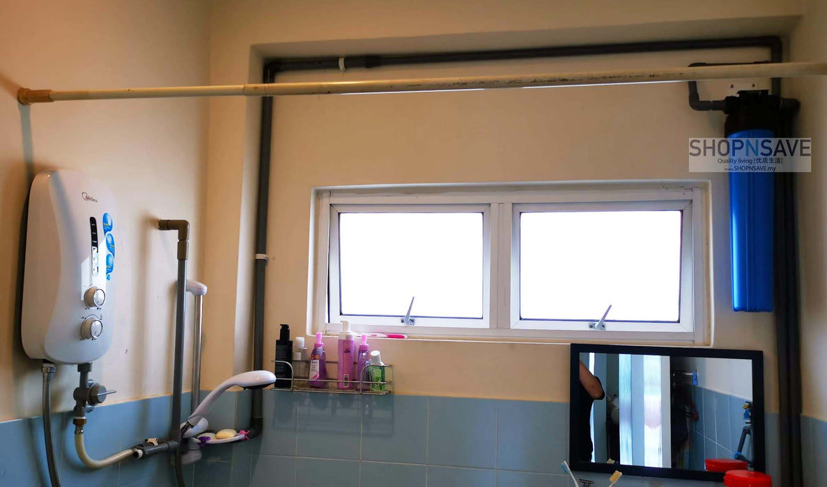 SNS1000 PP Pleated Whole House Filtration System, 0.45 micron rating pleated pp - SHOP N' SAVE effortless Shopping!