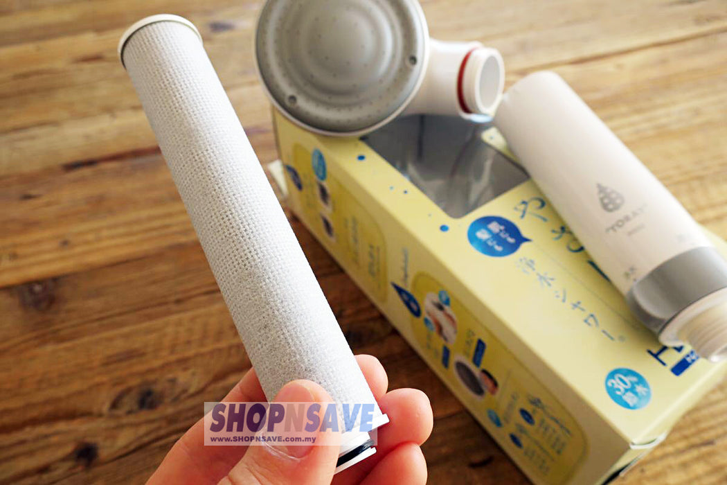 JAPAN TORAYVINO SHOWER HEAD FILTER, TORAYVINO SHOWER HEAD RS52 FILTERED SHOWER HEAD, *MADE IN JAPAN! - SHOP N' SAVE effortless Shopping!